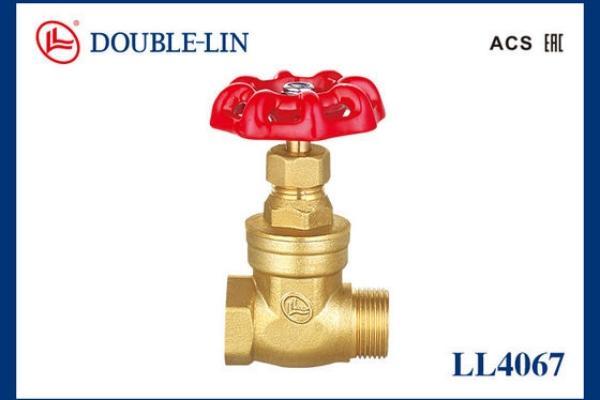 DOUBLE-LIN Brass Gate Valve